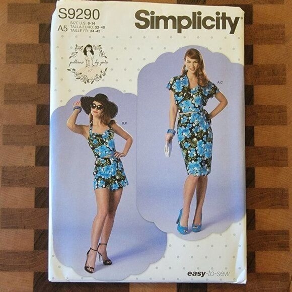 Simplicity Other - Simplicity 9290 - Patterns by Gertie - Uncut - Sizes 6-14